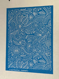 Garden Graffiti Silk Screen