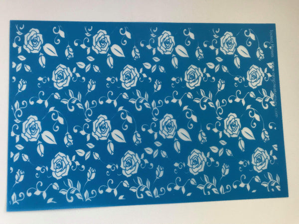 Tooled Roses
